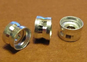 Aluminium - Verbindungsstücke. Zwischenstücke. Verbinder. 6mm. 20 Stück - Bild 1 von 1