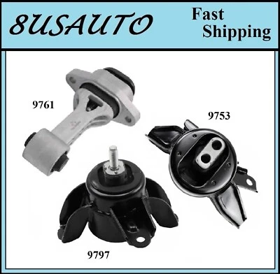 Montaje de motor y transmisión 3 piezas para Hyundai Accent 2012-2017/Kia Rio 1,6 L - transmisión manual Foto 1 de 4