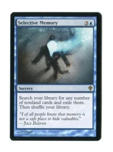 MTG Selective Memory Worldwake WWK Rare Sorcery Library Manipulation Unplayed - Picture 1 of 2