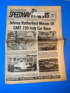 Vintage ILLUSTRATED SPEEDWAY NEWS Auto Racing MARCH 25, 1981 Outlaw NASCAR DIRT - Picture 1 of 9