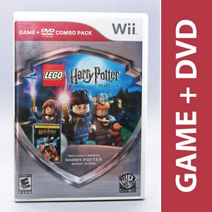 LEGO Harry Potter: Años 1-4 Nintendo Wii Juego Completo + DVD Piedra Hechicera - Imagen 1 de 18