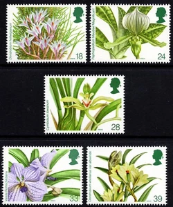 1993 WORLD ORCHID CONFERENCE SG1659-1663 Unmounted Mint MNH - Picture 1 of 1