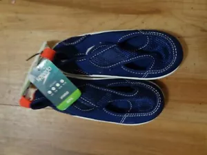 Speedo Hybrid Kids Water Shoes Blue Medium Sz 9/10 - Picture 1 of 3