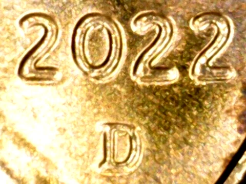 2022-D Shield DDO DDR Cent Error Coin 1c Double Die   #085 Cover