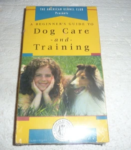 Beginner’s Guide To Dog Care & Training VHS American Kennel Club New Sealed S-38 - Picture 1 of 2