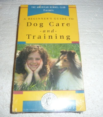 Beginner’s Guide To Dog Care & Training VHS American Kennel Club New Sealed S-38 - Image 1 of 2