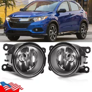 For Honda HRV HR-V 2019-2022 Front Bumper Fog Light Driving Lamp Pair Replaces - Picture 1 of 20