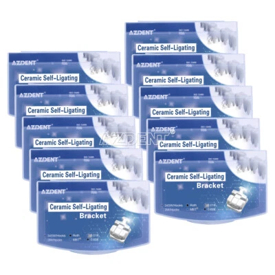 AZDENT Dental Orthodontic Bracket Braces Self-Ligating Passive & Tool - Image 1 of 4
