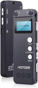 Digital Voice Recorder USB Professional Dictaphone Recorder MP3 Player 8 GB. - Picture 1 of 10