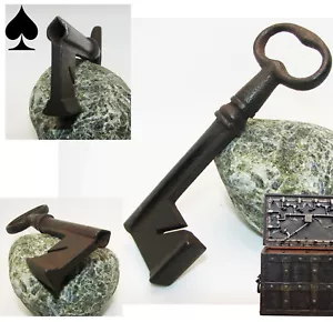 🗝️Antiker Schlüssel Brust Spaten 456 -Antique key Spades-Chiave Antica Picche - Bild 1 von 13