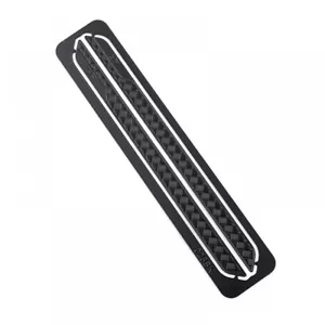 NEW Yeah Racing Stainless Rock Rails Diamond Plate TRX-4M Bronco FREE US SHIP - Picture 1 of 5