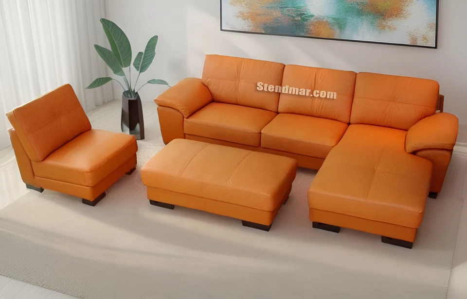 Modern Euro Design Fabric Sectional Sofa S680m