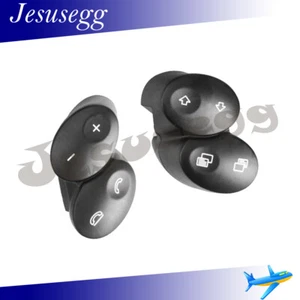 Fit for Mercedes W209 W211 W219 Steering Wheel Control Buttons Switch Set Black - Imagen 1 de 7