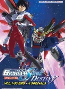 Anime DVD Mobile Suit Gundam Seed Destiny (Vol.1-50 END + 4 SP) *ENGLISH DUBBED* - Foto 1 di 3