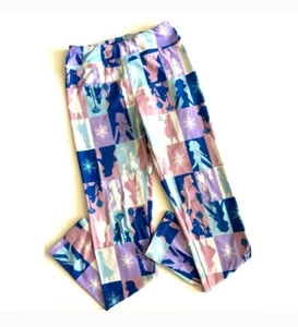 Disney Frozen Elsa Anna Olaf All Over Girls Leggings Rhinestone Sz Medium 7/8 - Picture 1 of 4