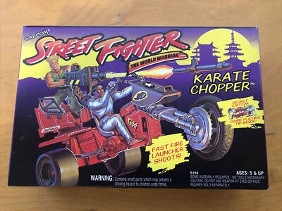 Capcom Hasbro GI Joe Street Fighter 1993 'Karate Chopper' vehículo sellado  Foto 1 de 4
