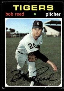 1971 Topps #732 Bob Reed Detroit Tigers VG-VGEX crease - Picture 1 of 2
