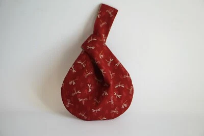 CONTE DE FÉES Paper Sewing Patterns&Tuto 2 styles*3 sizes Japanese Reversible Knot bag