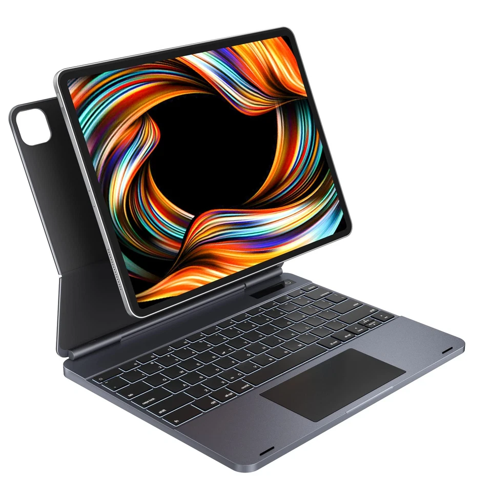 Metal Keyboard Case for ipad pro 12.9 inch 6th-2022 /5th-2021/4th-2020/3rd -2... - Image 1 of 4