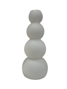 New IKEA VINTERFINT Vase Frosted Glass/White 32 cm (12 ½ ") 906.047.03 - Picture 1 of 2