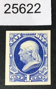 MOMEN: US # O35P4 PLATE PROOF ON CARD OFFICIAL XF+ CAT. $10++ LOT #25622 - Picture 1 of 2