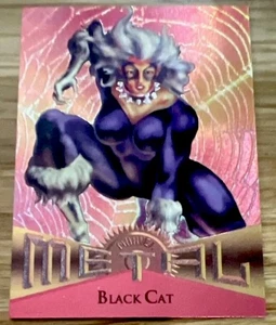 Fleer Marvel Metal 1995 Chrome #70 BLACK CAT. Mint Card! - Picture 1 of 2