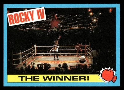 1985 Topps The Winner! #63 Rocky IV - Image 1 of 2