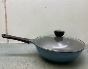 Neoflam Eela 12'' Non Stick Chef's Wok with Glass Lid - Picture 1 of 7