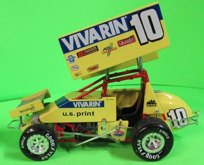 DAVE BLANEY #10 VIVARIN SPRINT CAR ACTION RACING NASCAR 1:24 DIECAST No Box - Image 1 of 4