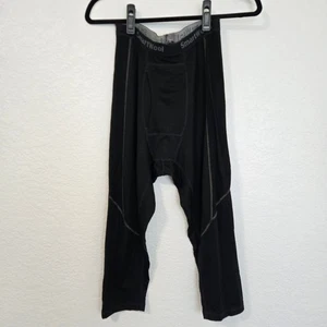 Smartwool Mens M Base Layer Bottoms Black Merino Wool Lightweight - Bild 1 von 6