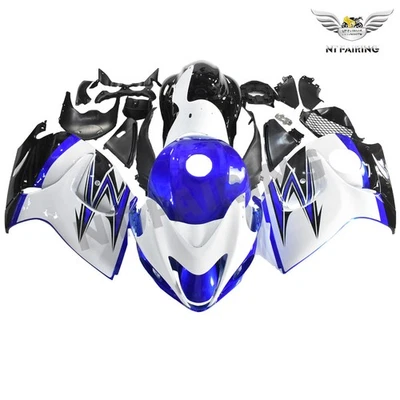 Carenado de inyección GL blanco azul negro para Hayabusa GSXR1300 v08 2008-2020 Foto 1 de 4