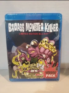 Badass Monster Killer Blu Ray NEW Horrorpack Limited Edition #1 Rare OOP 2016 - Picture 1 of 4