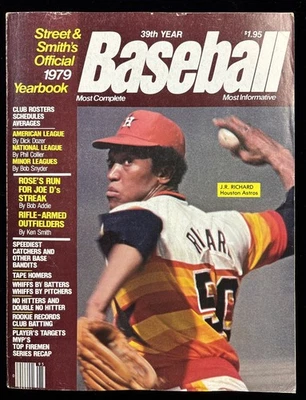 1979 Street and Smiths Baseball Yearbook JR RICHARD Houston Astros - Image 1 of 3