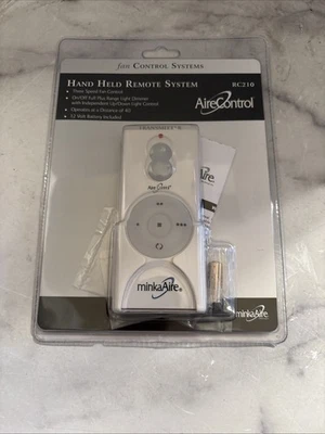 Minka Aire Ceiling Fan Remote Hand Held AireControl Ceiling Fan Control RC210 - Image 1 of 2