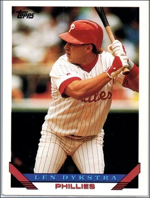 1993 Topps - Lenny Dykstra #740 - Image 1 of 2