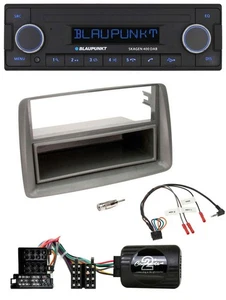 Blaupunkt DAB USB Bluetooth Lenkrad Autoradio für Fiat Panda 04-10 169 grau - Bild 1 von 9