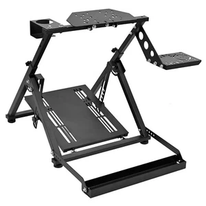 Mokapit Racing Wheel Stand Pieghevole Adatto per Logitech G29 Thrustmaster T80 - Foto 1 di 5