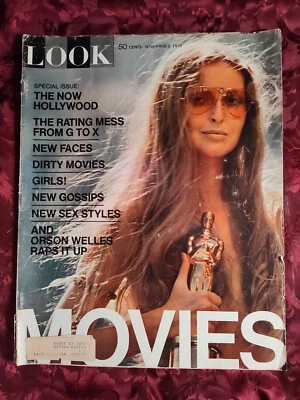RARE LOOK November 3 1970 Samantha Jones Orson Welles Andy Warhol Jon Voight - Image 1 of 4