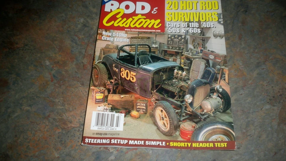 ROD & CUSTOM MAGAZINE JULY 2001  - Image 1 of 1