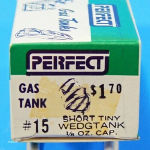 Tanque de cuña pequeño corto perfecto #15 - 1/8 onza nuevo de Lote Antiguo - Imagen 1 de 2
