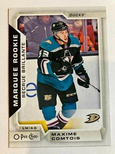 2018-19 O-Pee-Chee Marquee - MAXIME COMTOIS #622 Anaheim Ducks Rookie RC - Picture 1 of 1
