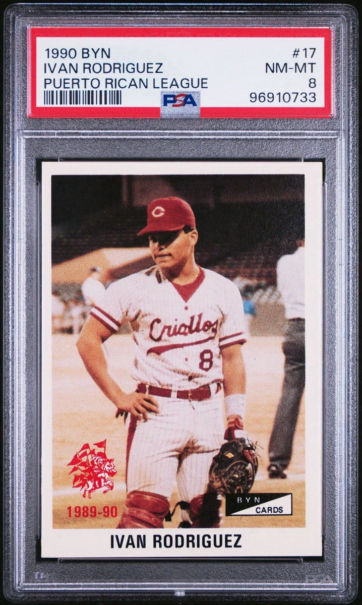 Ivan Rodriguez Rookie Baseball Trading Cards for sale | eBay