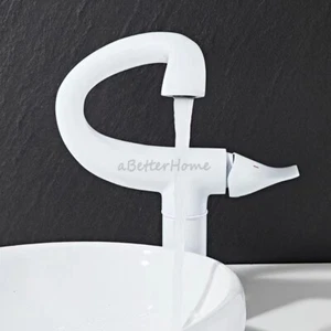 New Creative Shape Single Handle Hole Wash Basin Mixer Taps Bathroom Sink Faucet - Picture 1 of 11