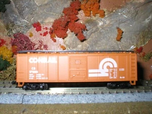 Vintage N Scale  Model Power #3439 Conrail 40' Single Door Steel Boxcar NEW - Picture 1 of 6