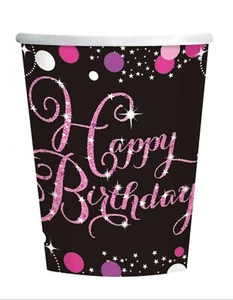 Decoración fiesta de cumpleaños de 30 Cumpleaños Rosa Set de fiesta Luxe Pink - Imagen 1 de 15