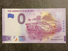 0 EURO Souvenir THE LEGEND 917 K No 20 1970 - VRCH000349 2023-2  TRÈS RARE