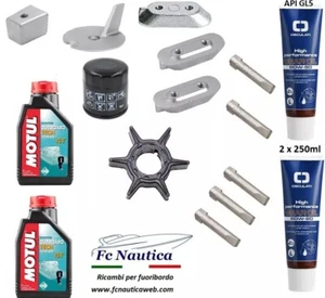 kit tagliando fuoribordo YAMAHA SELVA F40 olio motul, filtro girante anodi 300h - Foto 1 di 1