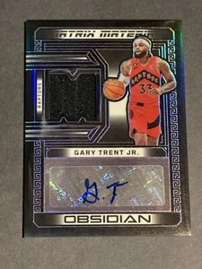 2022-23 Obsidian - Gary Trent Jr. #MM-GTR - Matrix Material Autos /49 Raptors - Foto 1 di 3