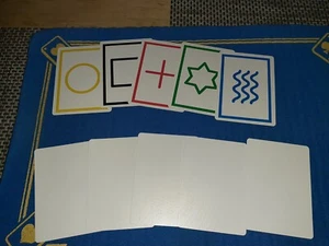 ESP Intelligence Test Mentalism Magic Funny Packet Card Trick Close Up Easy - Picture 1 of 2