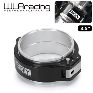 Abrazadera de banda en V HD de aluminio + Conjunto de sistema de brida Abrazadera HD sin pines de 3,5"" - Imagen 1 de 22